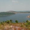 Birds eye view of Murguma Dam Reservior